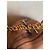 Dsquared2 Spilla "Dream" in metallo dorato con strass Argento D'oro - vista 4
