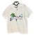Camiseta Gucci de algodón blanco con estampado Multicolor