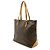 Borsa Tote Cabas Mezzo Monogramma Louis Vuitton Marrone - vista 2