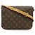 Louis Vuitton Monogram Musette Tango Schultertasche Braun