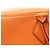 Borsa in pelle Hermès Plume 28 arancione - vista 7