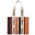 Chloé Woody Medium Tote Bag Braun Beige