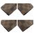 Carteira Longa Damier Ebene Louis Vuitton Marrom - vista 4