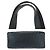 Bulgari Borsa Bvlgari in tela/pelle Logo Mania Nero - vista 10