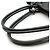 Borsa tote grande Chanel Cambon Line Coco Mark Nero - vista 4