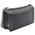 Borsa a Spalla Boy di Chanel in Pelle di Vitello Grana Nero - vista 3