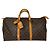 Borsa da viaggio Keepall 50 in tela Monogram Louis Vuitton - Bagagli vintage Marrone