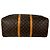 Borsa da viaggio Keepall 50 in tela Monogram Louis Vuitton - Bagagli vintage Marrone - vista 4