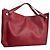 The Row Borsa Alexia Top-Handle Pelle Amaranto Rosso Bordò