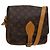 Borsa Cartouchiere Monogram Canvas MM Louis Vuitton Marrone