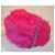 Borsa a mano By Far in pelle di agnello rosa - vista 7