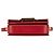 Mini borsa a tracolla Loulou classica di Saint Laurent Rosso - vista 3