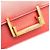 Mini borsa a tracolla Loulou classica di Saint Laurent Rosso - vista 5