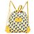 Gucci Tricolor Drawstring Cube Backpack Blue Yellow