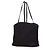 Borsa Tote Prada in tela nera e pelle Nero - vista 2