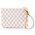 Borsa e pochette Louis Vuitton Damier Azur Neverfull Bianco - vista 2