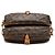 Borsa a Spalla Saumur 30 Monogramma Louis Vuitton Marrone - vista 3