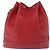 Market Borsa bucket Standy del mercato Hermès Courchevel Rosso