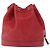 Market Borsa bucket Standy del mercato Hermès Courchevel Rosso - vista 2