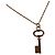 Tiffany & Co Collana chiave ovale in oro 18K Tiffany D'oro - vista 3