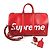 Borsa Boston in pelle Epi Louis Vuitton Bianco Rosso - vista 3