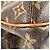 Borsa Greet Monogram Louis Vuitton Marrone Monogramma - vista 7