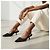 Décolleté Slingback Prada Strass Pelle Nera Taglia 41 Nero - vista 6