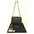 Saint Laurent Borsa a Spalla Ysl Grande Triquilt Envelope in Pelle Grana Nero - vista 4