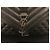 Saint Laurent Borsa a Spalla Ysl Grande Triquilt Envelope in Pelle Grana Nero - vista 5
