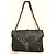 Saint Laurent Borsa a Spalla Ysl Grande Triquilt Envelope in Pelle Grana Nero - vista 9