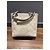 Bolsa de compras pequena Chanel em couro caviar bege - vista 9