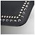 Clutch de couro de bezerro liso com dupla estampa Jimmy Choo Preto - vista 11