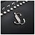 Clutch de couro de bezerro liso com dupla estampa Jimmy Choo Preto - vista 12