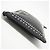 Clutch de couro de bezerro liso com dupla estampa Jimmy Choo Preto - vista 5