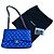 Chanel Timeless Jumbo 30 in pelle d'agnello blu