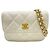 Pochette a spalla matelassé in pelle di agnello Chanel AP1628 Bianco