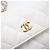 Pochette a spalla matelassé in pelle di agnello Chanel AP1628 Bianco - vista 11