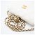Pochette a spalla matelassé in pelle di agnello Chanel AP1628 Bianco - vista 8