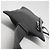 Borsa a corpo verticale T-Pocket in pelle morbida Loewe Nero - vista 5