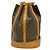 Borsa a Spalla Monogram Louis Vuitton Marrone Monogramma