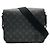 Louis Vuitton Monogram Eclipse District PM Schultertasche Braun Schwarz Monogramm