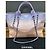 Cambon Borsa Deauville in pelle ombré di Chanel Rosa Porpora - vista 12