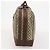 Borsa Boston in PVC beige e oro della linea Sherry GG Supreme di GUCCI Auth BSZ227 D'oro - vista 4