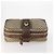 Borsa Boston in PVC beige e oro della linea Sherry GG Supreme di GUCCI Auth BSZ227 D'oro - vista 6