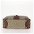 Borsa Boston in PVC beige e oro della linea Sherry GG Supreme di GUCCI Auth BSZ227 D'oro - vista 9