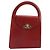 Borsa a mano Christian Dior in pelle rossa e oro Auth LNZ689 Rosso D'oro