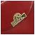 Borsa a mano Christian Dior in pelle rossa e oro Auth LNZ689 Rosso D'oro - vista 14