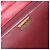 Borsa a mano Christian Dior in pelle rossa e oro Auth LNZ689 Rosso D'oro - vista 15