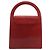 Borsa a mano Christian Dior in pelle rossa e oro Auth LNZ689 Rosso D'oro - vista 3
