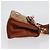 Sac à main MCM Vicetos Logogram en cuir PVC 2 en 1 marron or Auth ARZ491 Doré - vue 4